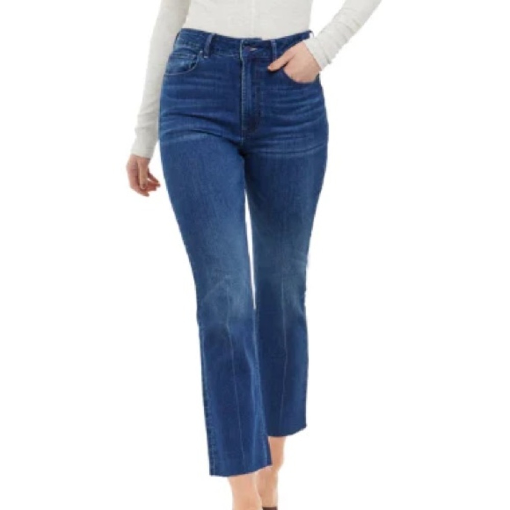 Articles of Society Society High Rise Cropped Flare Jeans Size 8/29 Blue
